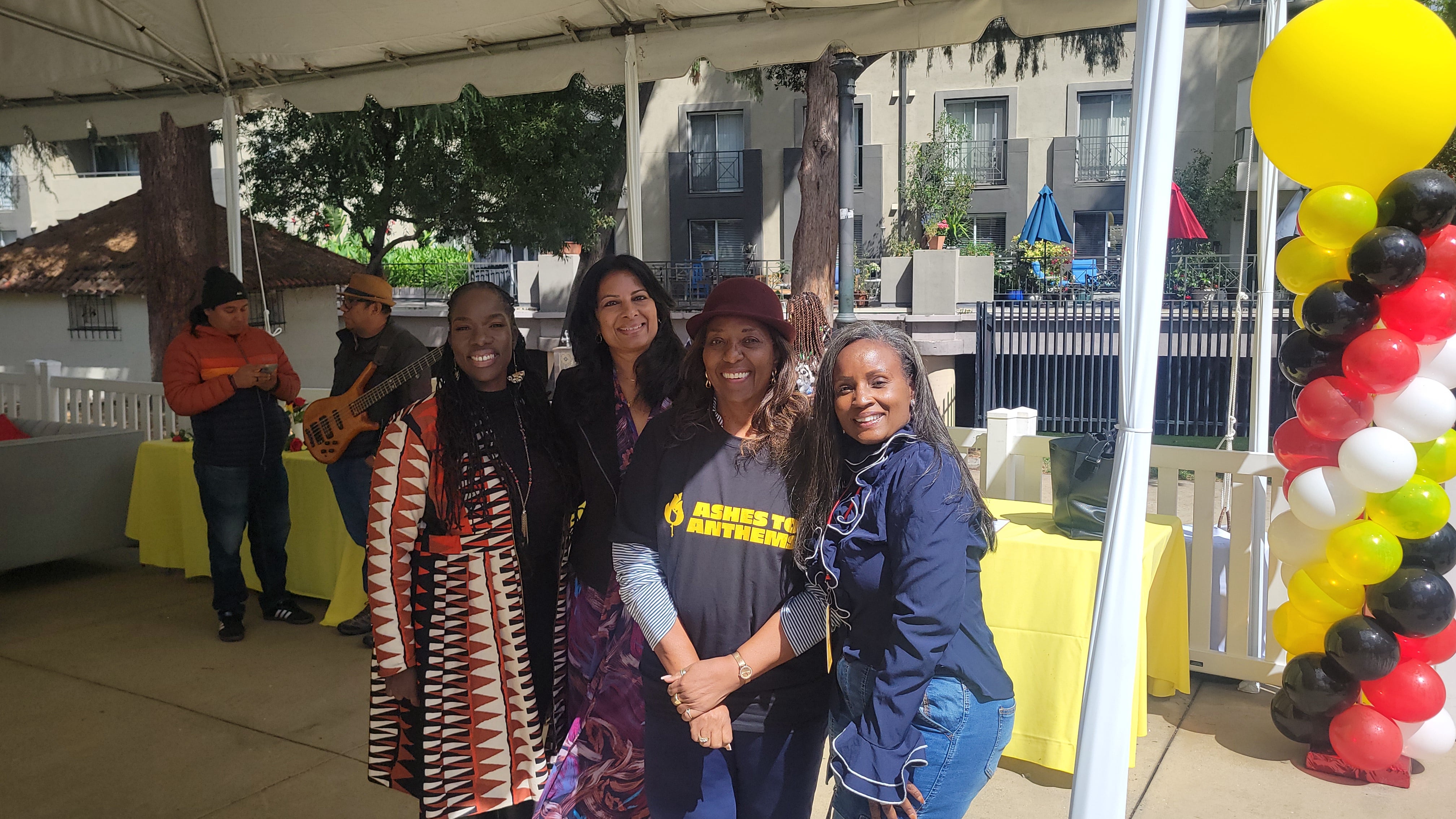 Ashes to Anthems event with Toni Raines and panel participants