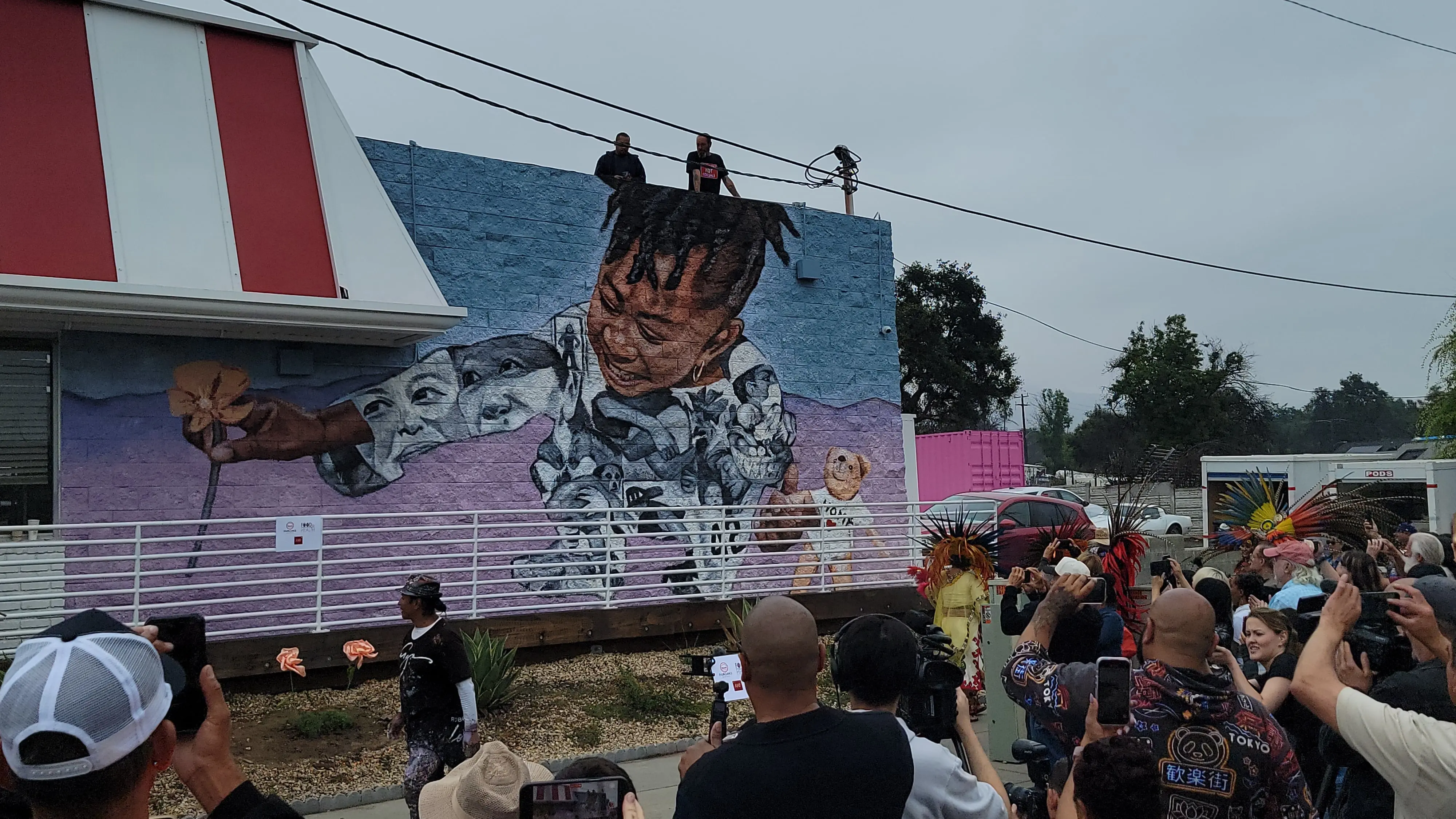 Fair Oak Burger Mural Picture