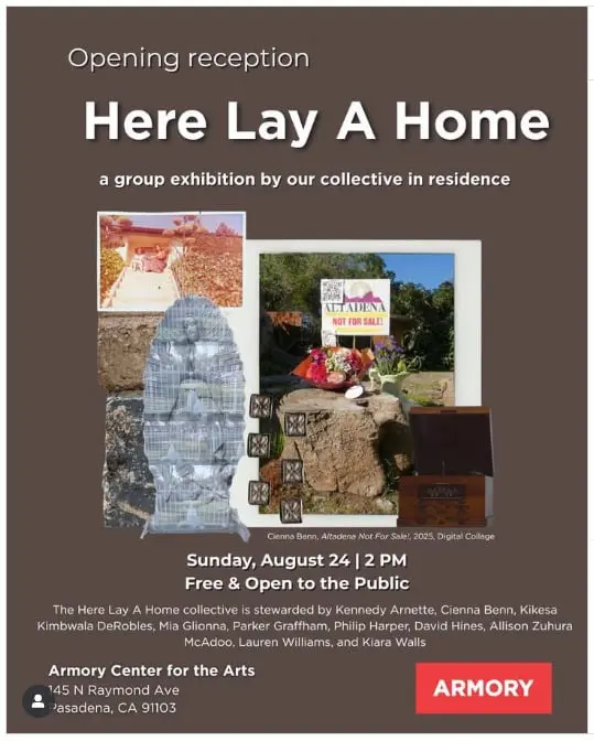Here Lay A House Exhibit - Aug 24 2025