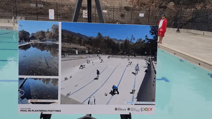 Loma Alta Park Reopening - Remodeled Pool
